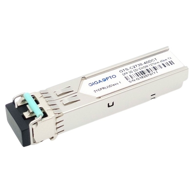 فرستنده 3 گیگابیت بر ثانیه SDI ویدئو SFP فرستنده تک فرستنده CWDM 1270 نانومتر 1610 نانومتر 40 کیلومتر SMF LC DDM MSA