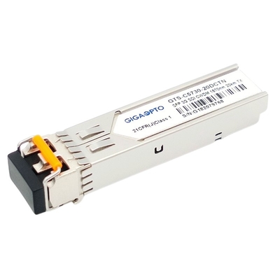 فرستنده 3 گیگابیت بر ثانیه DVI ویدئو SFP فرستنده تک فرستنده CWDM غیر MSA 1270 نانومتر 1610 نانومتر 20 کیلومتر SMF LC DDM