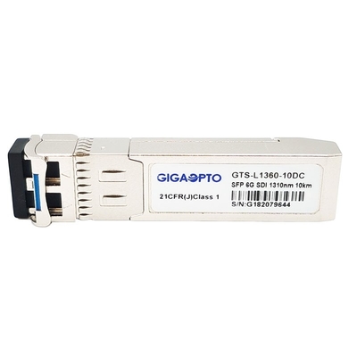 ماژول گیرنده ویدئو 6G 1310 نانومتری LC DOM 10 کیلومتر برای SD/HD/3G/6G/SDI