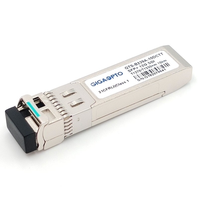 ماژول فرستنده اپتیکال دوگانه فرستنده 12G SDI SFP+ BiDi Video SFP 1270nm TX1 1330nm TX2