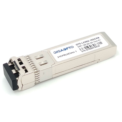 گیرنده غیر MSA 12G SDI SFP ویدیو 1310 نانومتری LC 10 کیلومتر برای 12G 6G 3G HD SD-SD
