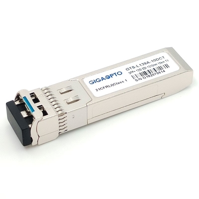 12Gb/S 1310nm 10km فرستنده ویدئو SFP DOM LC SMF تک فرستنده ماژول آسیب شناسی MSA Pinout