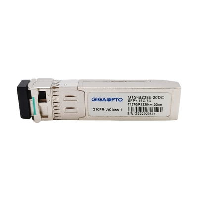 ماژول کانال فیبر 16G SFP+ BiDi TX1270 RX1330nm ماژول گیرنده نوری LC 20km