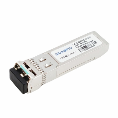 ماژول فرستنده گیرنده کانال فیبر 16G SFP+ CWDM 1270nm-1610nm 40km SMF