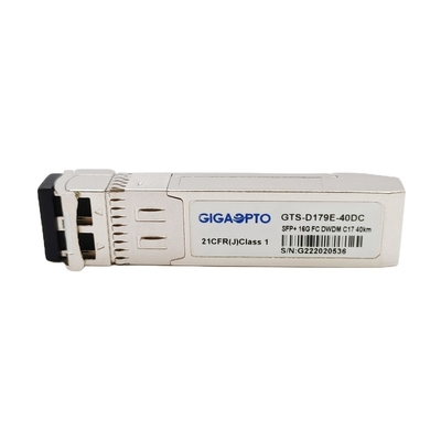ماژول فرستنده گیرنده فیبر 16G FC DWDM SFP + 40 کیلومتر LC DOM