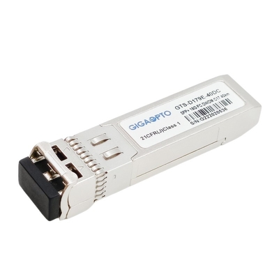 ماژول فرستنده گیرنده فیبر 16G FC DWDM SFP + 40 کیلومتر LC DOM