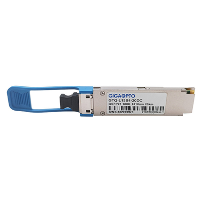 ماژول فرستنده نوری 100G eLR4 20km 4WDM QSFP28 با CDR دوگانه