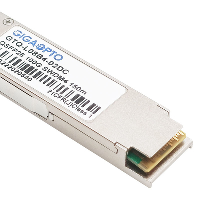 فرستنده و گیرنده MMF 100GBASE-SWDM4 QSFP28 850nm-940nm 100m DOM LC