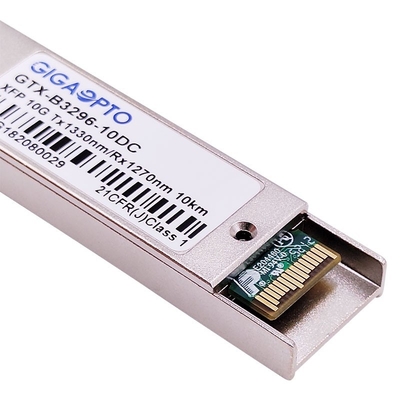 ماژول فرستنده گیرنده BIDl 10 گیگابیت بر ثانیه XFP 1330 نانومتر / 1270 نانومتر 10 کیلومتر LC DOM