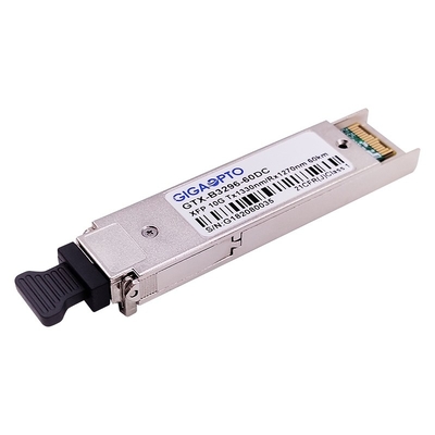 ماژول فرستنده گیرنده فیبر اترنت 10 گیگابیت بر ثانیه XFP WDM ER60 1330 نانومتر / 1270 نانومتر 60 کیلومتر DOM