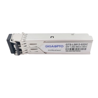 فرستنده و گیرنده نوری SFP 1.25G سازگار با سیسکو 850 نانومتر 550 متر برای MMF GLC-SX-MM