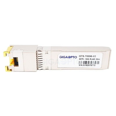 ماژول فرستنده گیرنده RJ45 سازگار با سیسکو SFP-10G-T-X مسی 10GBASE-T