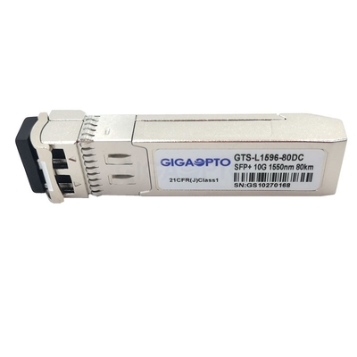 فرستنده و گیرنده های 1550 نانومتری 10GBASE-ZR سیسکو سازگار با 80 کیلومتر SMF برای SFP-10G-ZR