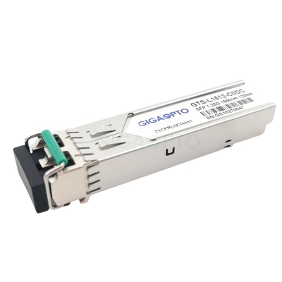 ماژول فرستنده گیرنده 120 کیلومتری Cisco 1G SFP 1550 نانومتری برای SMF GLC-EZX-SM-120