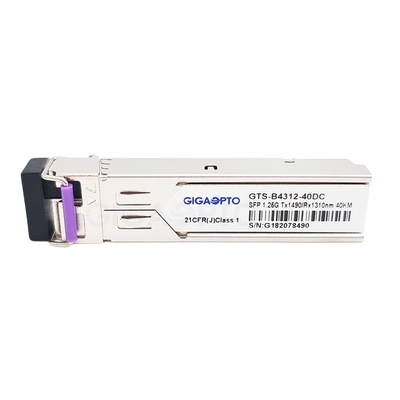 1000BASE-BX دو جهته SFP سازگار با سیسکو SFP 40 کیلومتر SMF برای GLC-BX40-DA