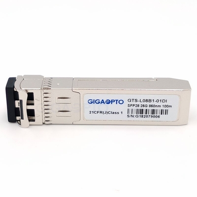 ماژول فرستنده گیرنده سازگار SFP28 850 نانومتری سیسکو SFP-25G-SR-S-I 100 متر