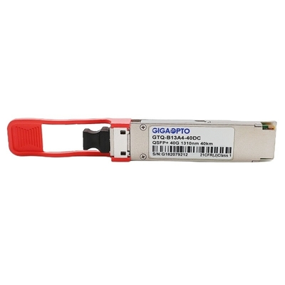 فرستنده و گیرنده اترنت 1310 نانومتری QSFP+ 40 کیلومتری Duplex LC SMF برای Cisco QSFP-40G-ER4