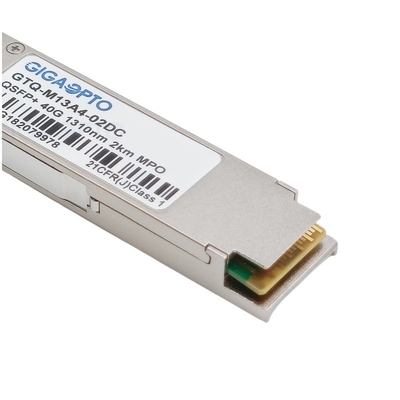 فرستنده و گیرنده 1310 نانومتری QSFP+ 40GBASE-PSM4 ماژول 2km SMF برای Cisco QSFP-40G-PLRL4