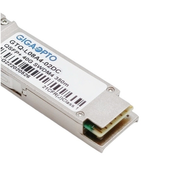 فرستنده گیرنده 850-940 نانومتری QSFP+ MMF سیسکو سازگار 350 متر LC برای QSFP-40G-SWDM4