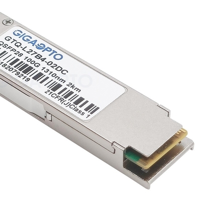 ماژول فرستنده و گیرنده نوری QSFP28 2 کیلومتری SMF LC برای Cisco QSFP-100G-CWDM4-S