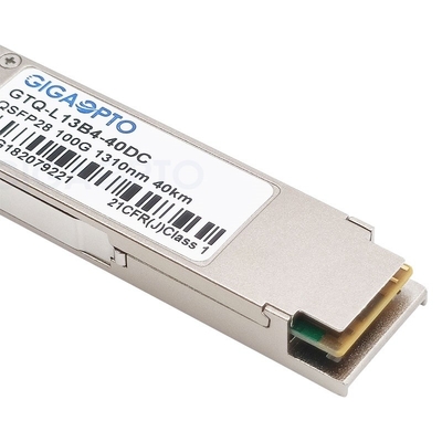 ماژول گیرنده نوری QSFP28 SMF LC 40 کیلومتری برای Cisco QSFP-100G-ER4L-S