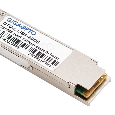 ماژول فرستنده گیرنده فیبر 1310 نانومتری LWDM برای Cisco QSFP-100G-ER4L-X