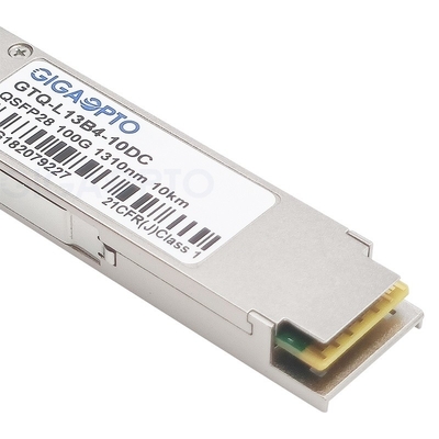 ماژول فرستنده گیرنده فیبر 100GBASE-LR4 QSFP28 10km SMF برای Cisco QSFP-100G-LR4-S