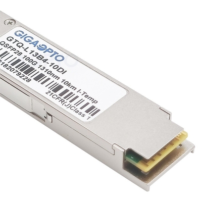 ماژول فرستنده گیرنده 100G LR4 QSFP28 10 کیلومتر برای Cisco QSFP-100G-LR4-I صنعتی