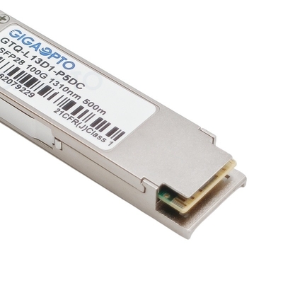 ماژول فرستنده و گیرنده نوری لامبدا QSFP28 500 متر LC برای Cisco QSFP-100G-DR-S