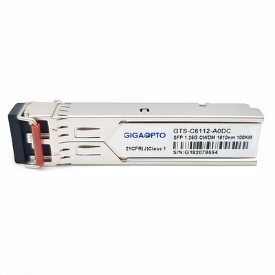 فرستنده و گیرنده 1000BASE-CWDM سیسکو سازگار 100 کیلومتر SMF برای CWDM-SFP-xxxx-100