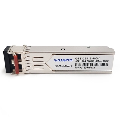 فرستنده و گیرنده فیبر 1000BASE-CWDM 80 کیلومتر SMF برای Cisco CWDM-SFP-xxxx