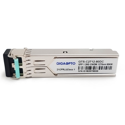 فرستنده و گیرنده فیبر 1000BASE-CWDM 80 کیلومتر SMF برای Cisco CWDM-SFP-xxxx