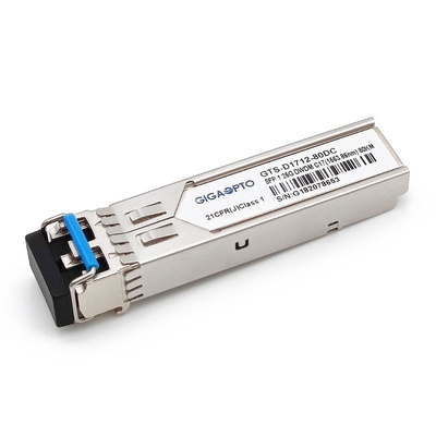 فرستنده گیرنده 1G DWDM SFP ZX با فرکانس 100 گیگاهرتز Cisco DWDM-SFP 80 کیلومتر