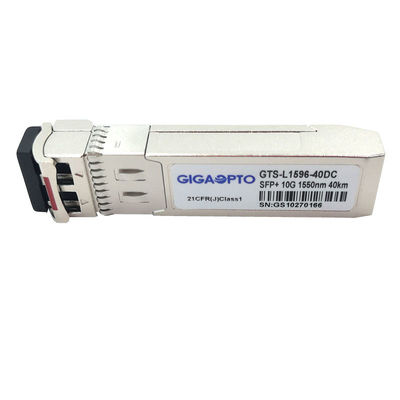 فرستنده و گیرنده 1550 نانومتری HPE X130 10G-ER SFP JG234A 40 کیلومتری SMF برای اترنت و مرکز داده