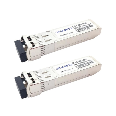 ماژول فرستنده گیرنده فیبر سازگار با HPE 10GBASE EZR 100km 1550nm برای SFP-10G-ZR100