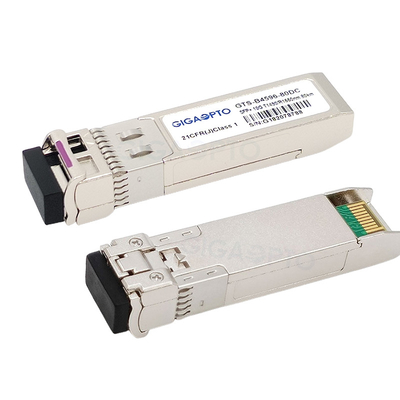 فرستنده گیرنده 10 گیگابیت بر ثانیه سیسکو سازگار 1490 نانومتری TX / 1550 نانومتری SFP-10G-BX80U