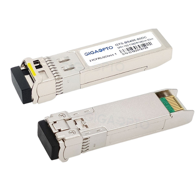 گیرنده های 10G BIDI ZR Cisco سازگار برای SMF SFP-10G-BX80D