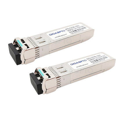 فرستنده و گیرنده نوری سیسکو 10 گیگابیت بر ثانیه SFP + 1270-1610 نانومتر SMF 10 کیلومتر برای CWDM-SFP10G-Xx-10
