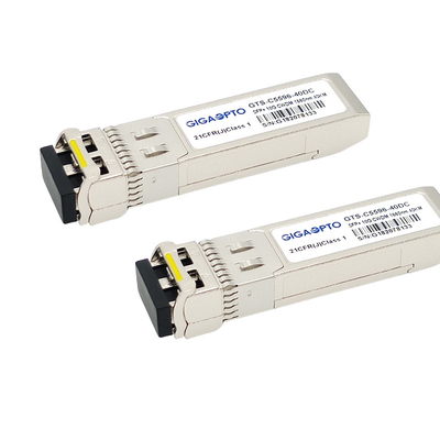 ماژول فرستنده گیرنده فیبر سازگار با سیسکو 10 گیگابایتی 1270-1610 نانومتری برای CWDM-SFP10G-Xx