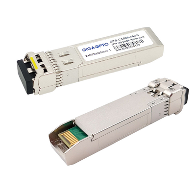 ماژول فرستنده گیرنده فیبر سازگار با سیسکو 10 گیگابایتی 1270-1610 نانومتری برای CWDM-SFP10G-Xx
