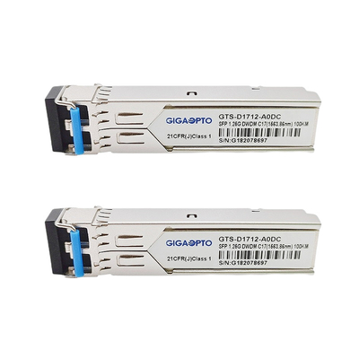 رابط LC Duplex 32dB HP SFP Module SM 100GHz DWDM-SFP1G-xx.xx-100