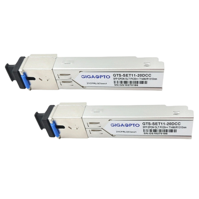 ماژول EPON SFP 20 کیلومتری، OLT-GSFP-20++ برای BDCOM SC DOM