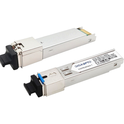 فرستنده گیرنده 1000BASE-PX20 ماژول SC 20km EPON ONU SFP برای FTTX