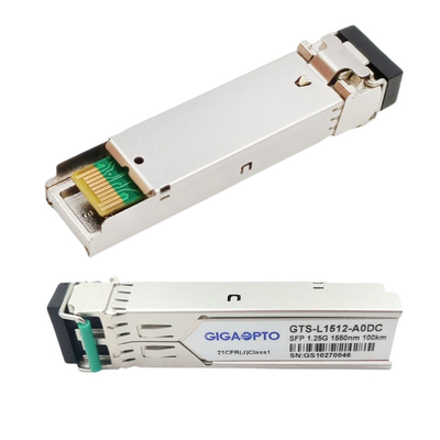 ماژول سیسکو SFP 1550 نانومتری 100 کیلومتر، فرستنده گیرنده های سازگار GLC-EZX-SM-100 سیسکو