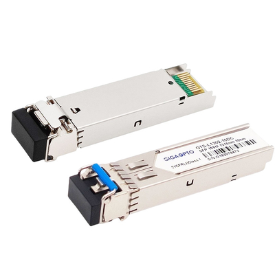 فرستنده گیرنده گیگابیتی سیسکو 100BASE-LX SFP 1310nm 10km SMF DOM برای GLC-FE-100LX