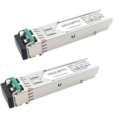 ماژول فیبر 1000BASE-ZX 1.25G 1550 نانومتری SFP 80 کیلومتر برای SMF Cisco GLC-ZX-SM