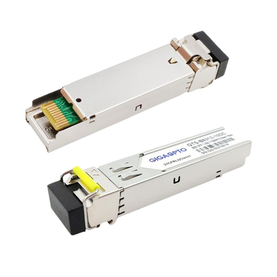 ماژول فرستنده گیرنده TX1550nm RX1310nm Cisco 1000BASE-BX SFP 10km برای SMF GLC-BX-10D