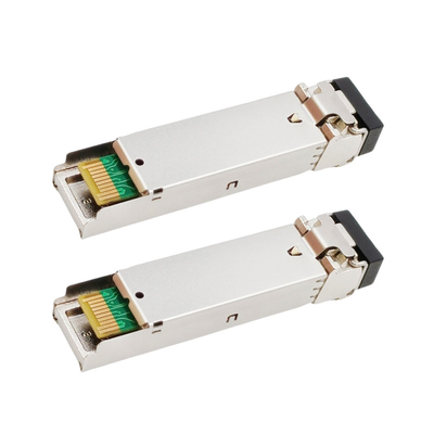 فرستنده گیرنده 1.25G TX1310nm RX1550nm BIDI SFP 40km SMF LC DOM برای Cisco GLC-BX40-U