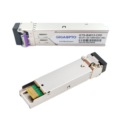 1000BASE-BX SFP 1490nm / 1550nm Cisco BIDI Transceiver LC 120km for SMF GLC-BX120-U