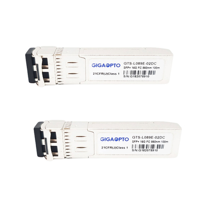 فرستنده و گیرنده کانال فیبر 16GFC 850 نانومتری MMF 100 متر برای Cisco DS-SFP-FC16G-SW